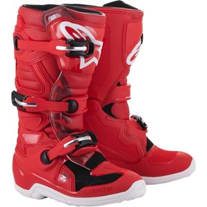 Alpinestars Tech 7 S Kinder-Motorradstiefel rot