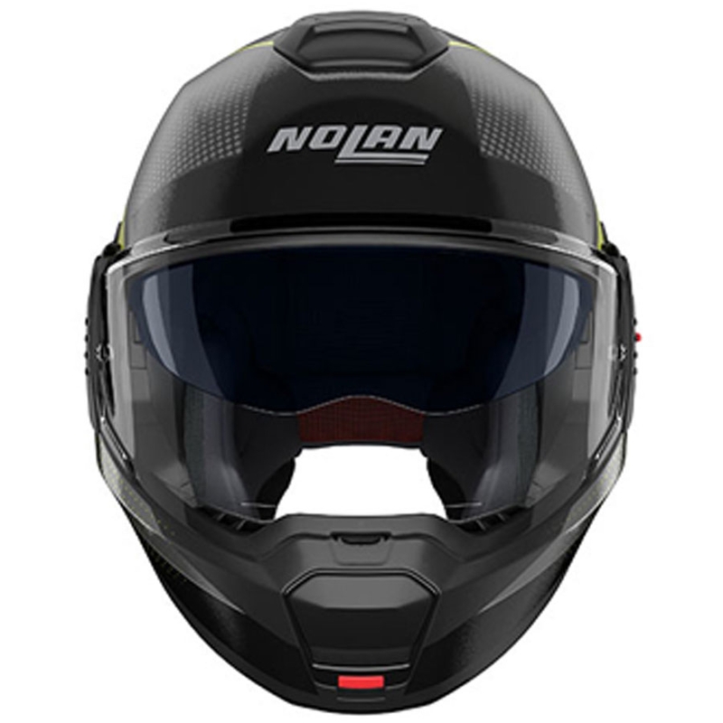 Klappbarer Motorradhelm Nolan N120-1 Ciclone, mattgrau-schwarz-grün