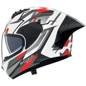 Integralhelm Nolan N60-6 Sport Corsa 356, weiß-grau-schwarz