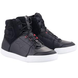 Alpinestars Stella Chrome Drystar Damen-Motorradstiefel Schwarz-Weiß-Pink