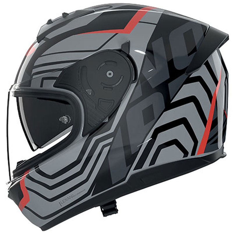 Integralhelm Nolan N60-6 Eclettico 351 grau-schwarz-rot