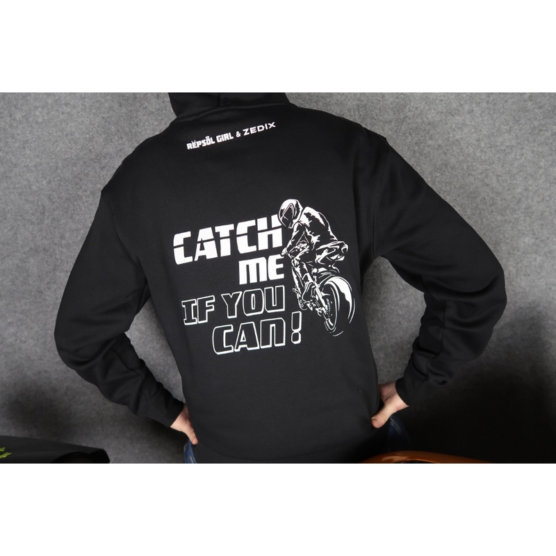Sweatshirt Fangen Sie mich, wenn Sie können