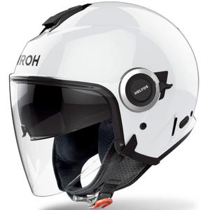 Offener Motorradhelm Airoh HELYOS Farbe glänzend weiß