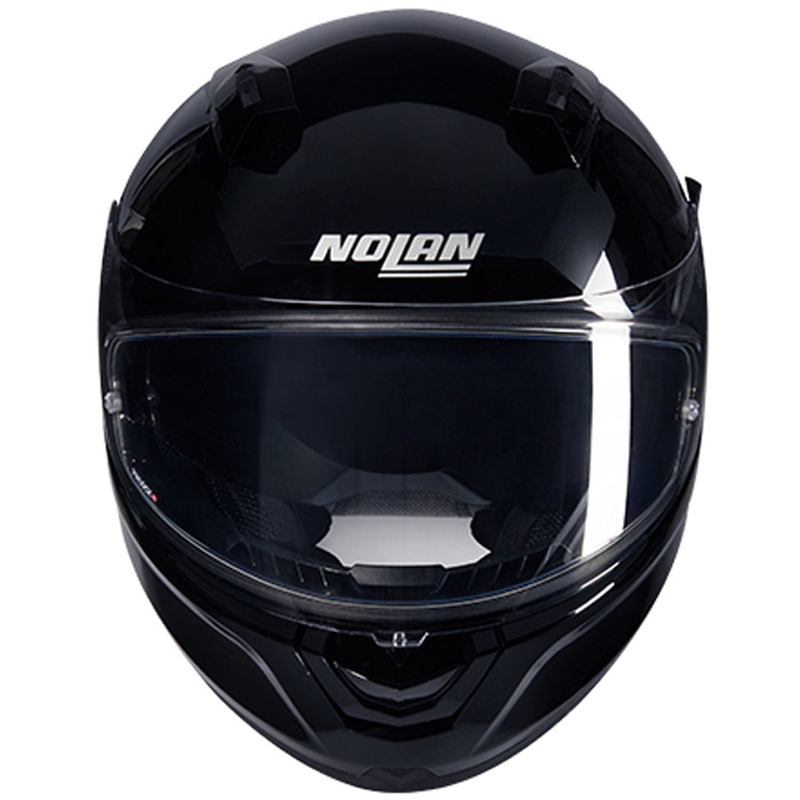 Nolan N60-6 Classico Integralhelm für Motorräder, glänzend schwarz