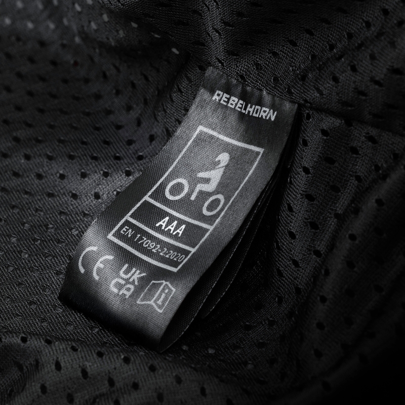 Rebelhorn Diva RS Leder-Motorradjacke für Damen, schwarz