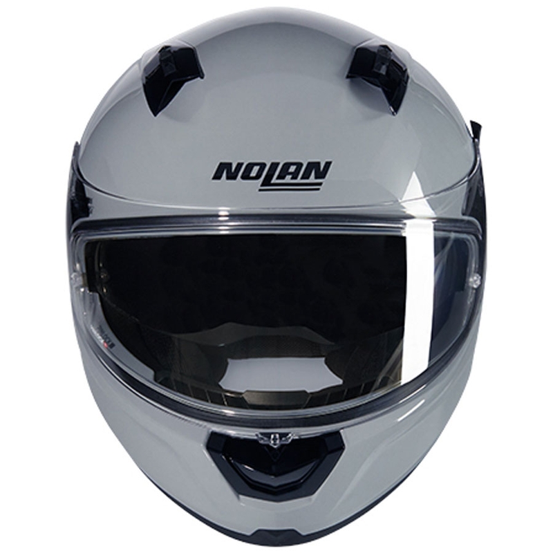 Nolan N60-6 Classico Integralhelm für Motorräder, glänzend grau