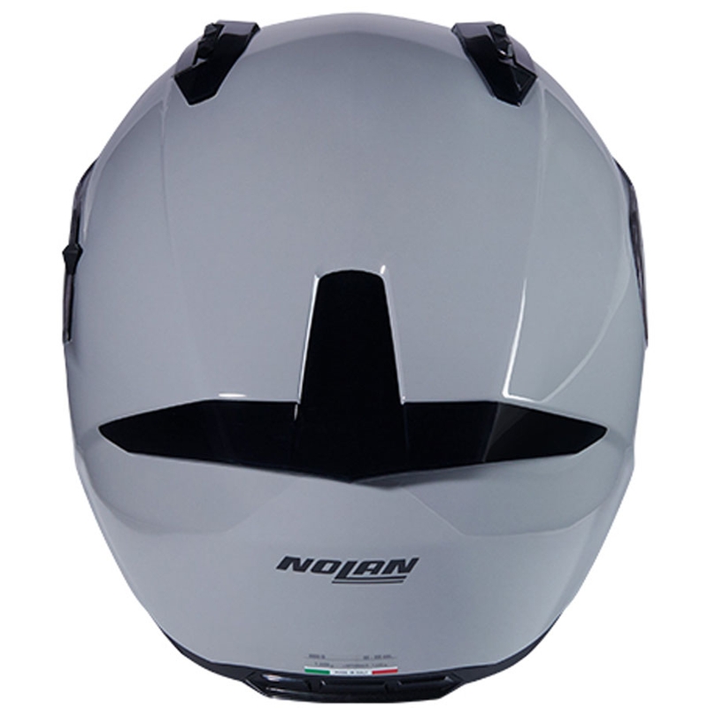 Nolan N60-6 Classico Integralhelm für Motorräder, glänzend grau