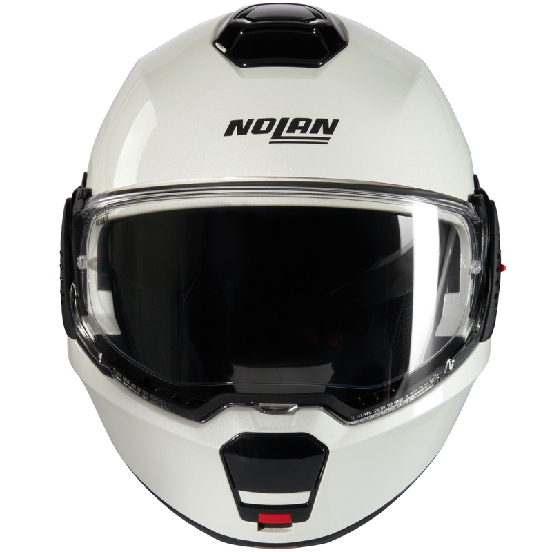 Klappbarer Motorradhelm Nolan N120-1 Classico Nobile N-COM 320 weiß