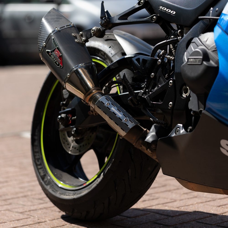 Oxford Scrambler Auspuffabdeckung