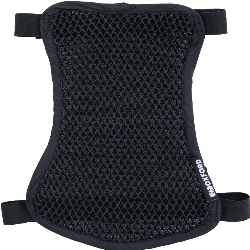 Belüftungspolster über dem Soziussitz und Enduro Oxford Cool Seat Soziussitz und Enduro schwarz