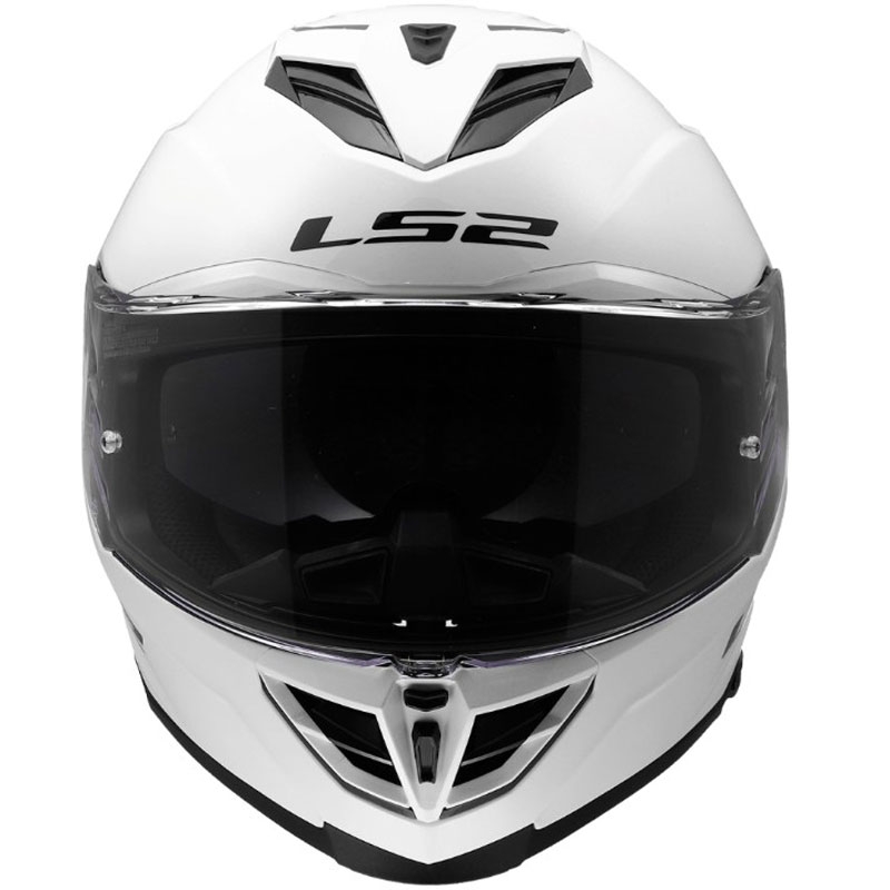 Integralhelm LS2 FF818 Storm III, Uni glänzend weiß