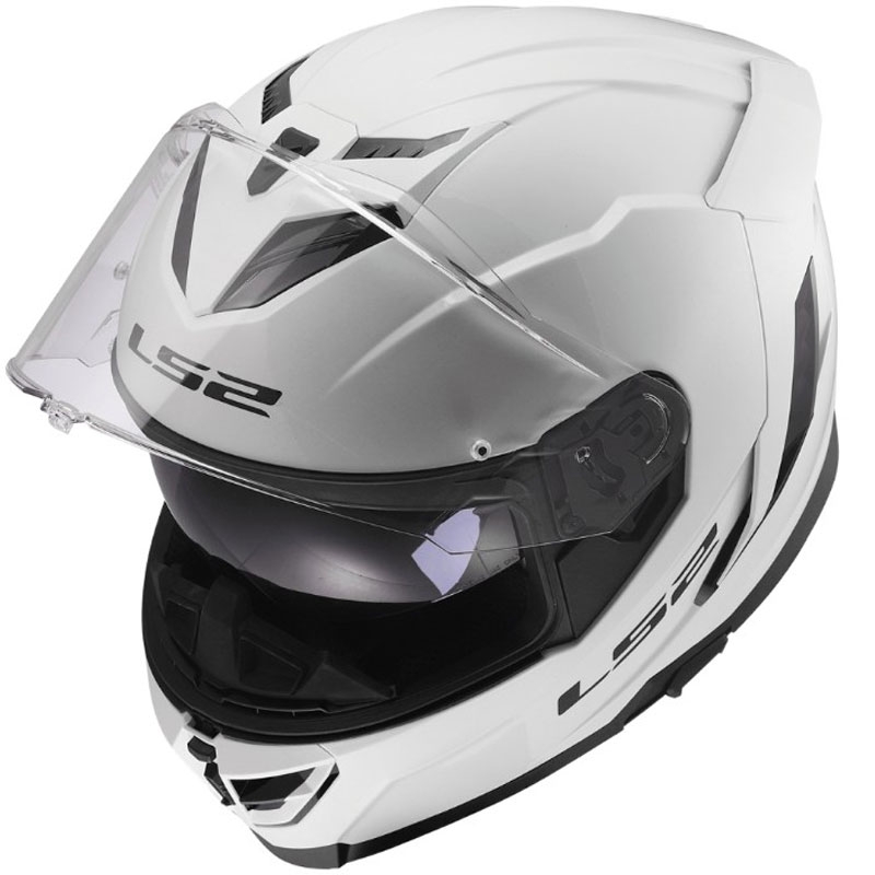 Integralhelm LS2 FF818 Storm III, Uni glänzend weiß