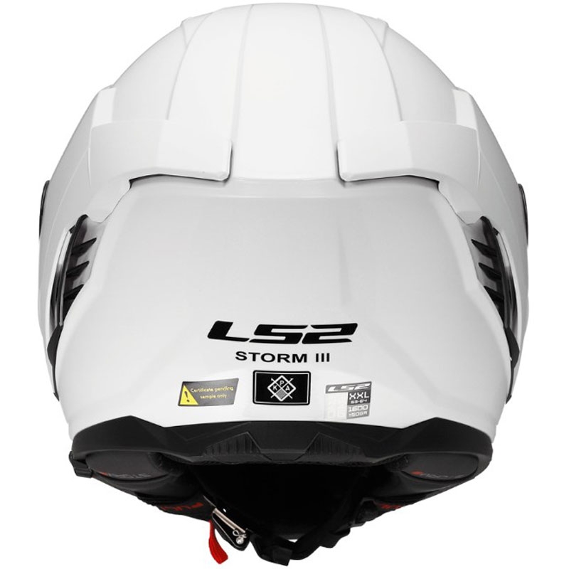 Integralhelm LS2 FF818 Storm III, Uni glänzend weiß