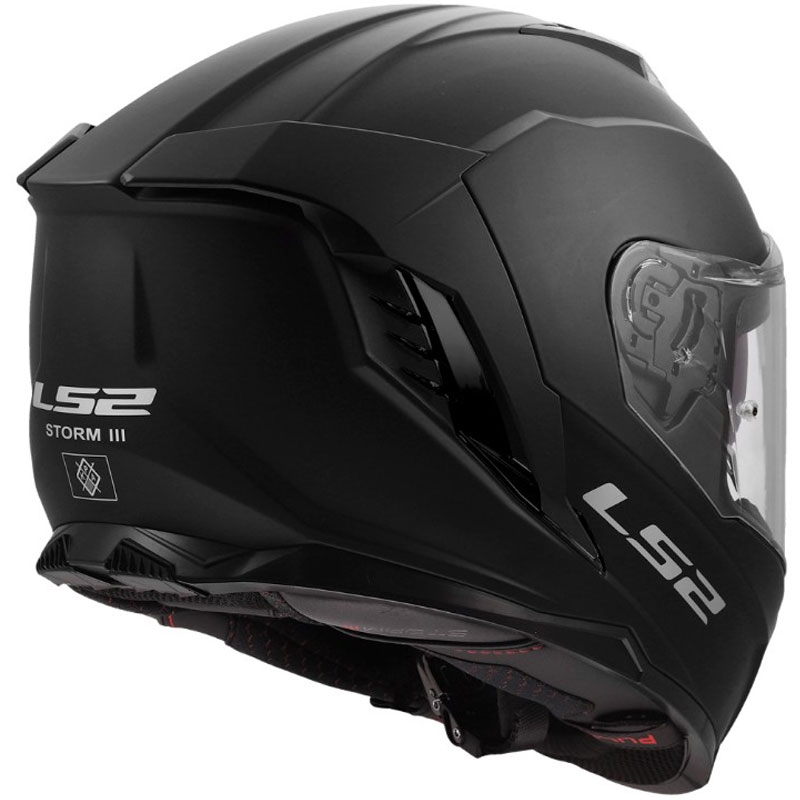Integralhelm LS2 FF818 Storm III, Uni-Mattschwarz