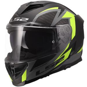 Integralhelm LS2 FF818 Storm III Dynamo schwarz-gelb