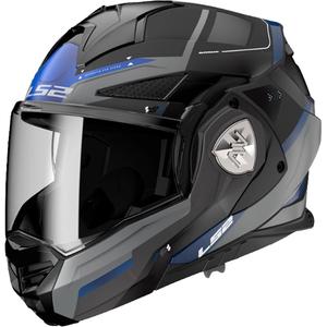 Klapphelm Motorrad LS2 FF901 Advant X Spectrum schwarz-blau-titan