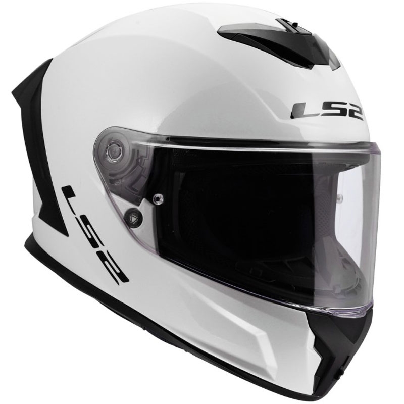 Integralhelm LS2 FF820 Rapid III, einfarbig glänzend weiß
