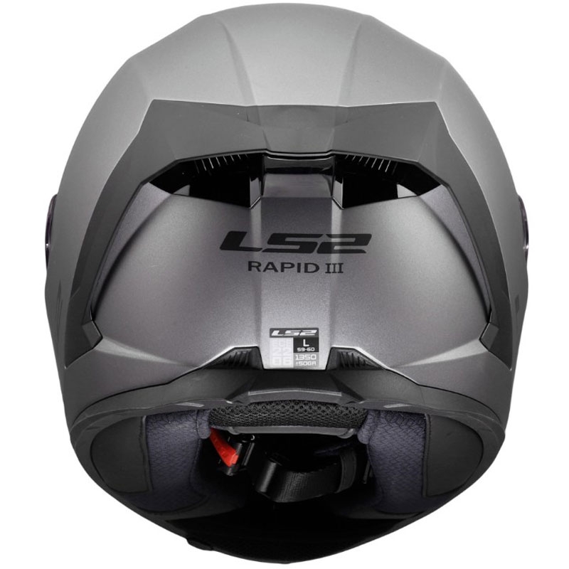 LS2 FF820 Rapid III Integralhelm aus mattem Titan