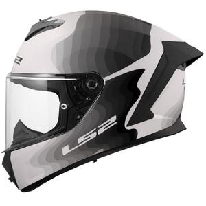 LS2 FF820 Rapid III Flow Integralhelm, glänzend weiß-grau