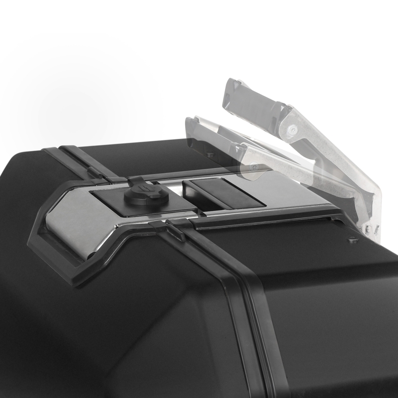 Side aluminium case SHAD Terra TR47 BLACK EDITION rechts
