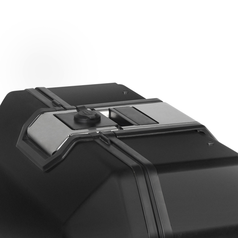 Side aluminium case SHAD Terra TR47 BLACK EDITION rechts