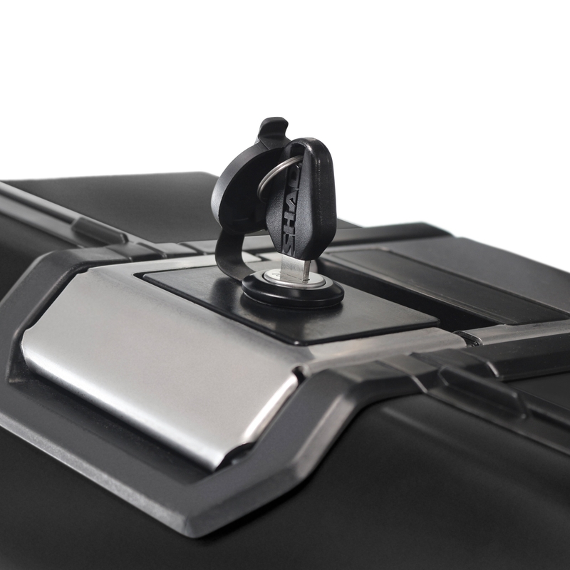 Side aluminium case SHAD Terra TR47 BLACK EDITION rechts