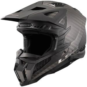 Motocross-Helm LS2 MX703 C X-FORCE CARBON mattschwarz