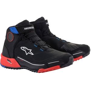 Motorradstiefel Alpinestars CR-X Drystar Honda Collection schwarz-rot-blau