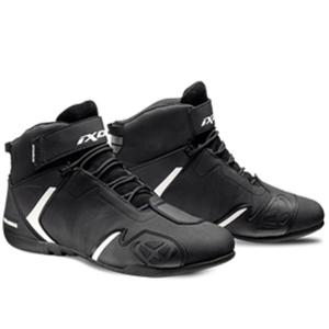Motorradstiefel IXON Gambler WP schwarz-weiß