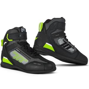 Motorradstiefel SEVENTY DEGREES SD-BR2 Veloce schwarz-fluo gelb