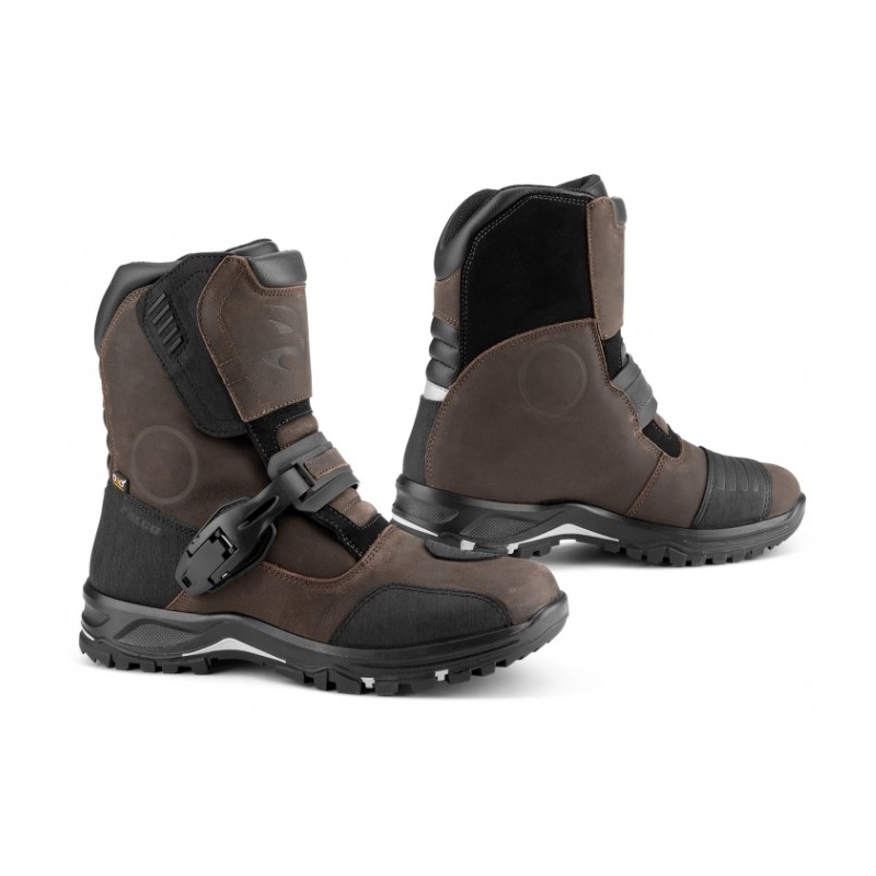Falco Marshall Braun Motorradstiefel Ausverkauf