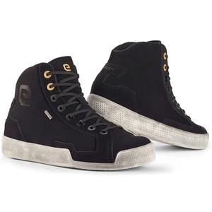 Eleveit ANTIBES WP FULL LEATHER Motorradstiefel schwarz