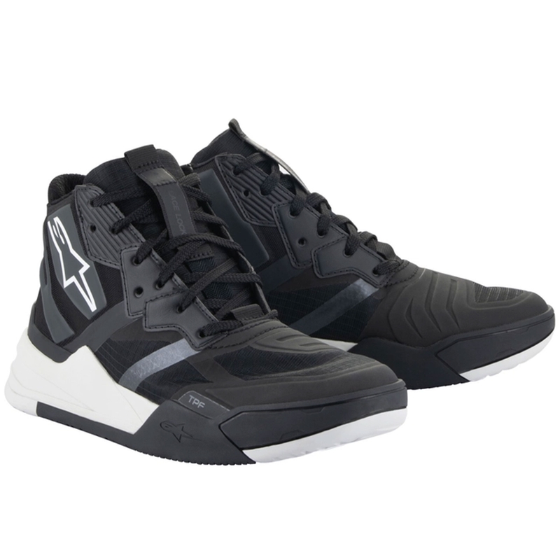 Alpinestars Speedflight Motorradstiefel schwarz und weiß
