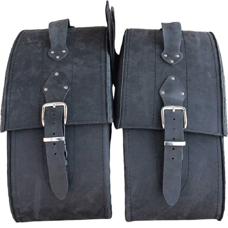 Motorradtaschen aus Leder RSA S264 schwarz