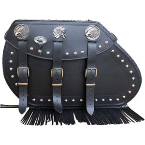 Motorradtaschen aus Leder RSA S771 schwarz