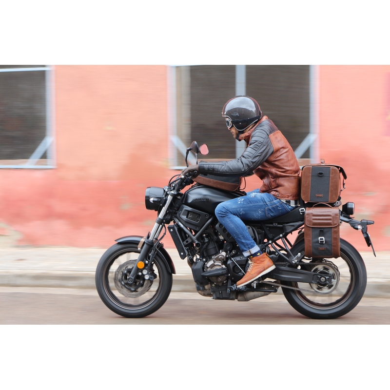 Side bag SHAD CAFE RACER SR38 10l schwarz