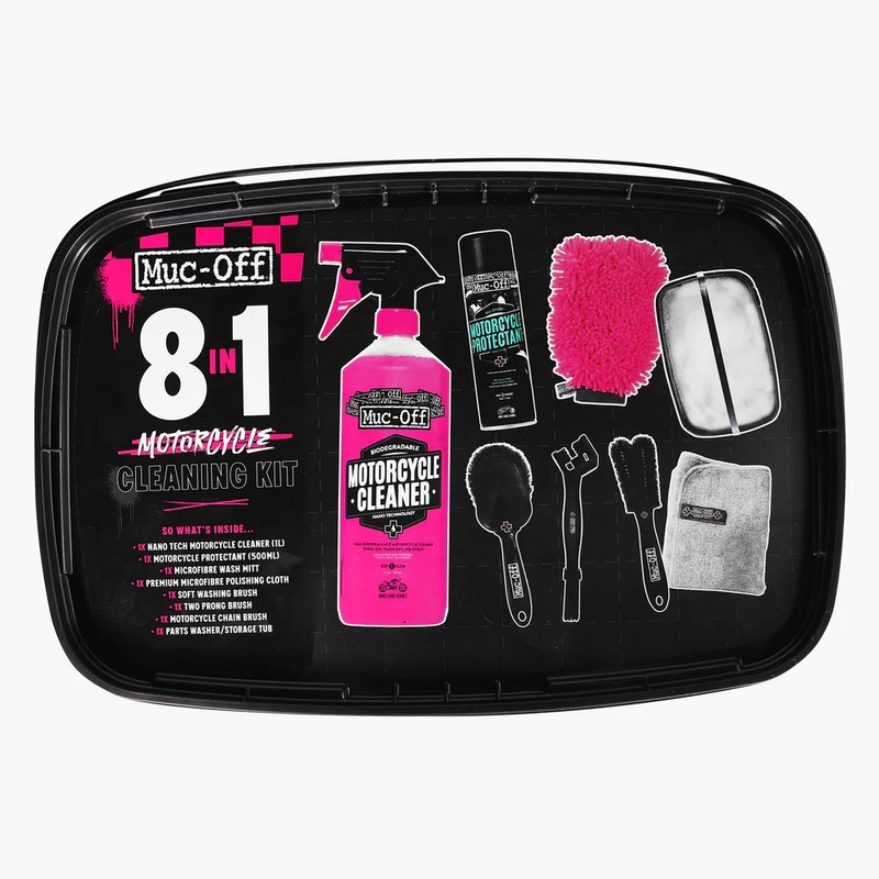 Motorcycle 8 in 1 Kit MUC-OFF