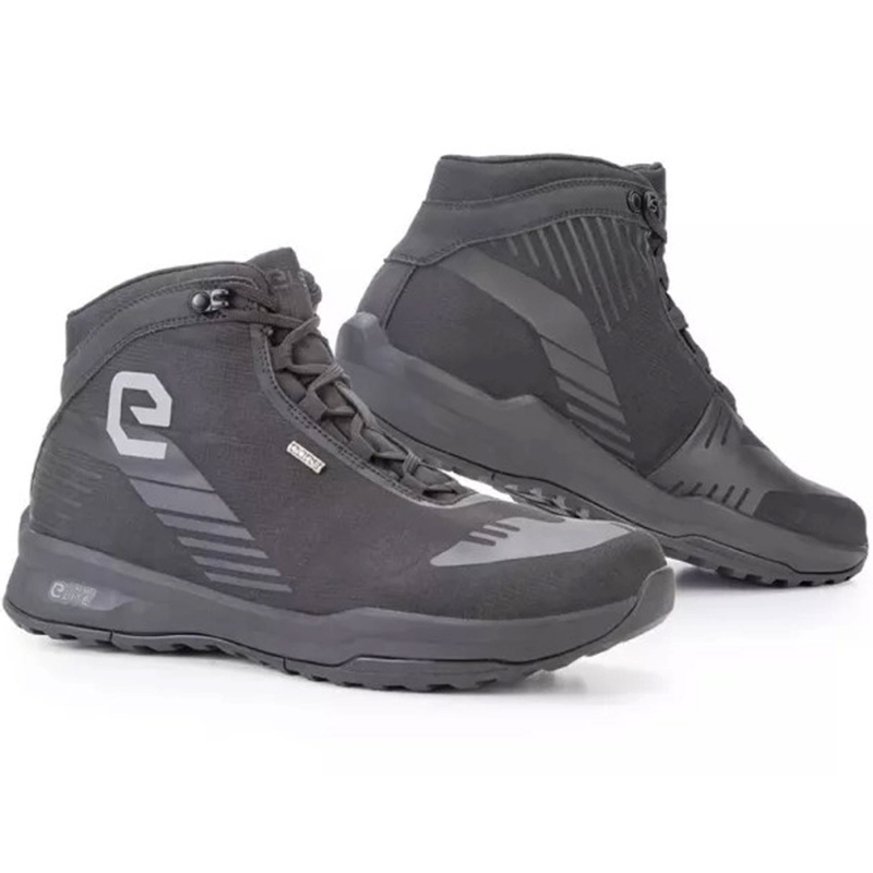 Women's Eleveit Town WP Schwarz Motorradstiefel