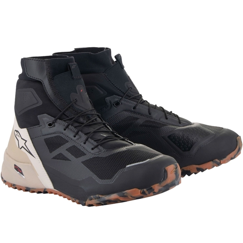 Alpinestars CR-1 Motorradstiefel schwarz-hellbraun