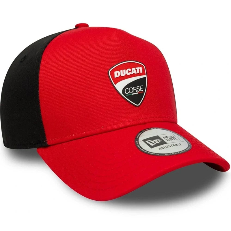 Ducati Corse 9FORTY Kappe mit Logo rot-schwarz