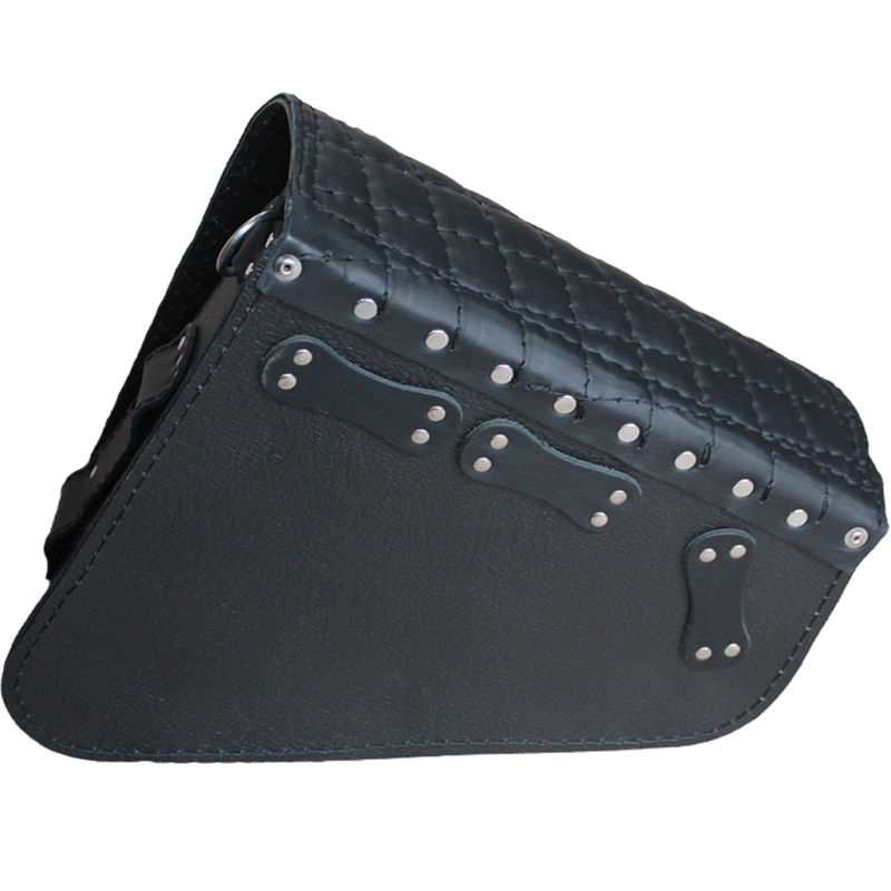 Motorradtasche aus Leder RSA S571 schwarz