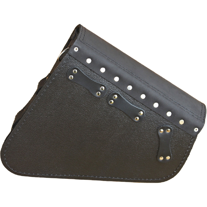 Motorradtasche aus Leder RSA S571 Punisher HD Sportster schwarz