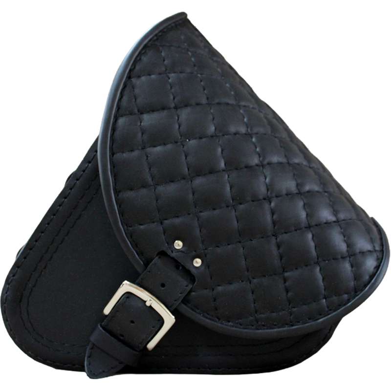 Motorradtasche aus Leder RSA S592 HD Softtail schwarz