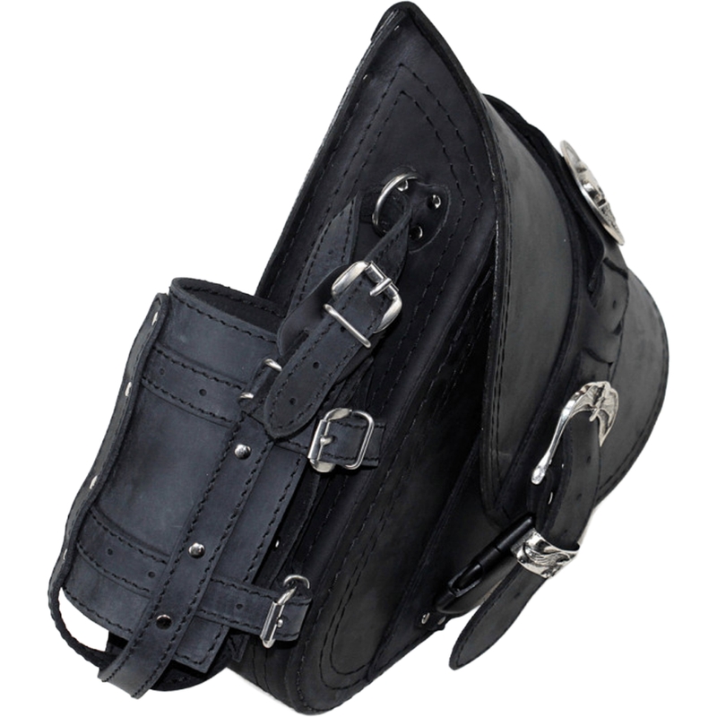 Motorradtasche aus Leder RSA S594 HD Softtail schwarz