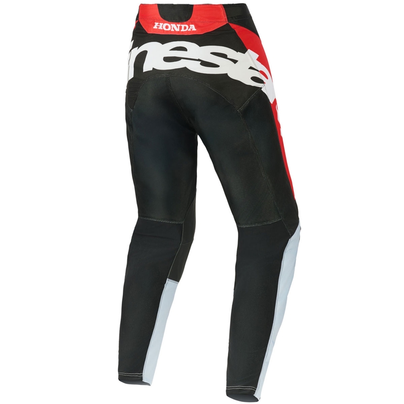 Alpinestars Racer Veil Honda Motocross-Hose schwarz-grau-rot-gelb