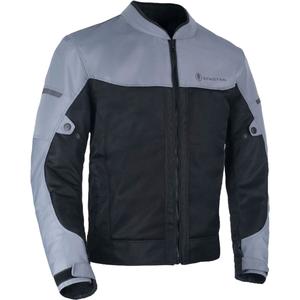 Oxford Spartan Air Motorradjacke grau-schwarz