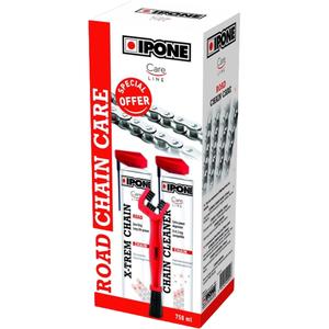 Ipone Road Chain Care Kettenreinigungs- und Schmierungsset