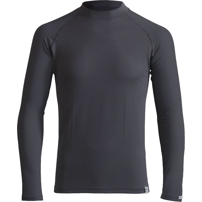 Thermoshirt nanosilver® Raglan anthrazitgrau - langarm