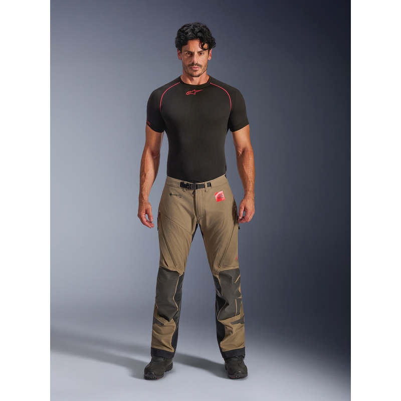 Alpinestar Nazca 3L Gore-Tex PRO Motorradhose hellbraun-schwarz