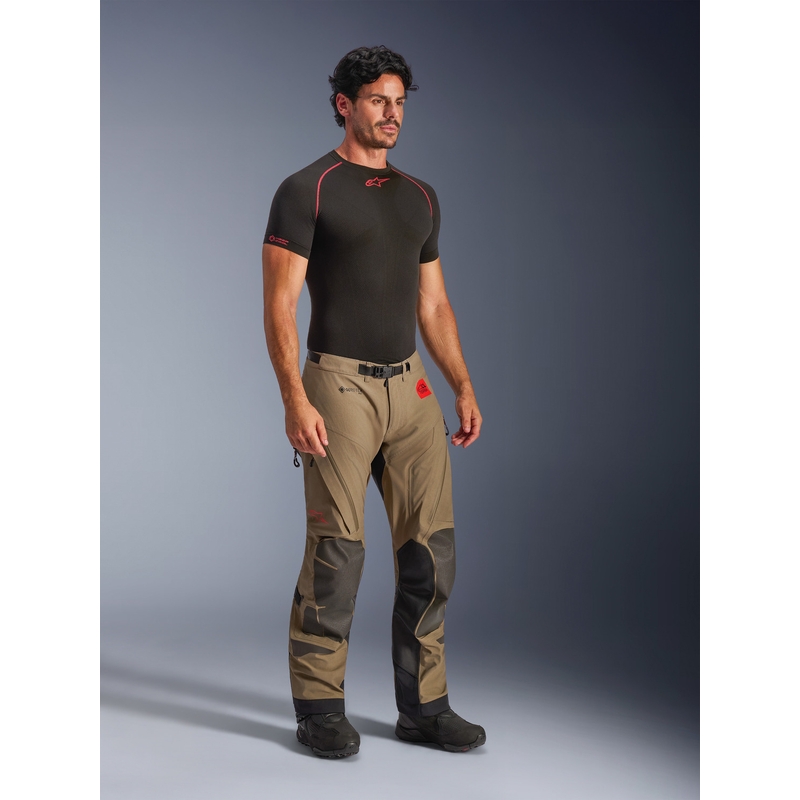 Alpinestar Nazca 3L Gore-Tex PRO Motorradhose hellbraun-schwarz